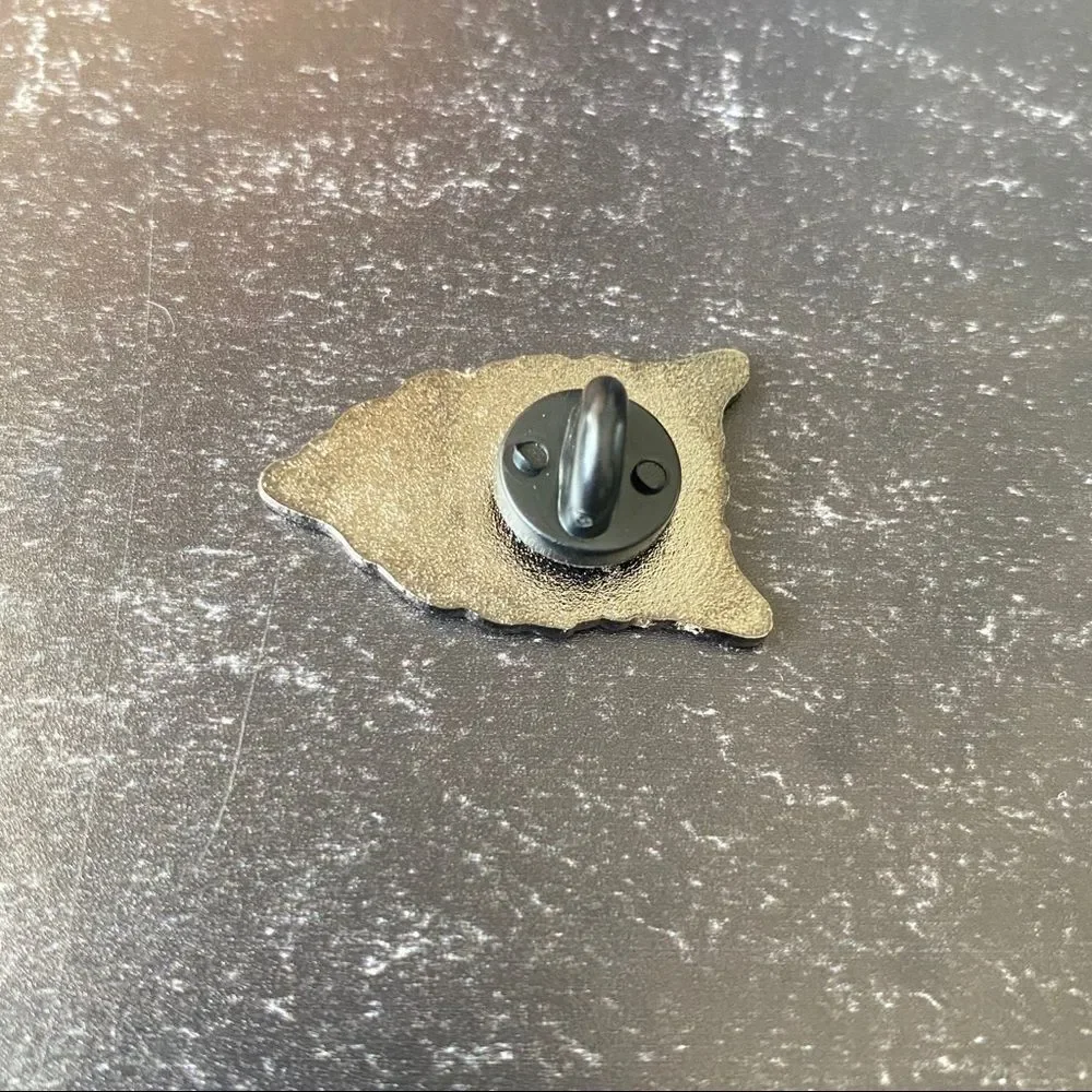COVID Masked Cat Kitty Black Enamel Pin/ Brooch